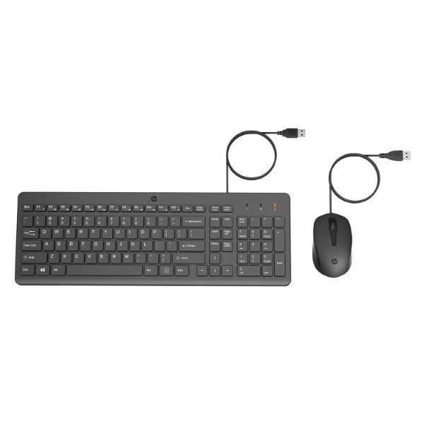 HP KM150 Wired Keyboard and Mouse Combo