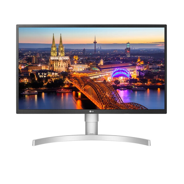 Lg 27UL550-W 27-inch 4K UHD IPS 60Hz Gaming Monitor with Ergonomic Stand