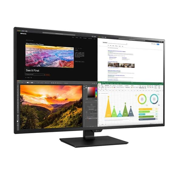 LG 43UN700-B 42.5-Inch 4K UHD IPS Panel USB-C HDR 10 Monitor with 16:9 Aspect Ratio and Built-in Speakers