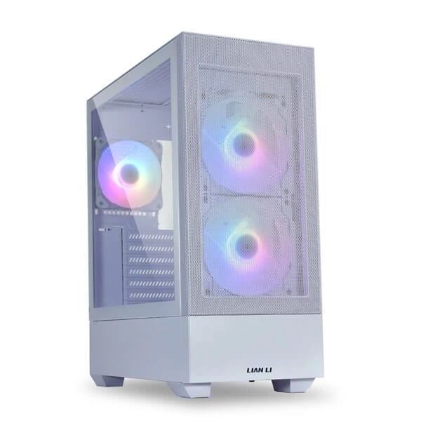 Lian Li Lancool 205 Mesh ARGB Mid-tower Gaming Cabinet With Tempered Glass Side Panel (White)