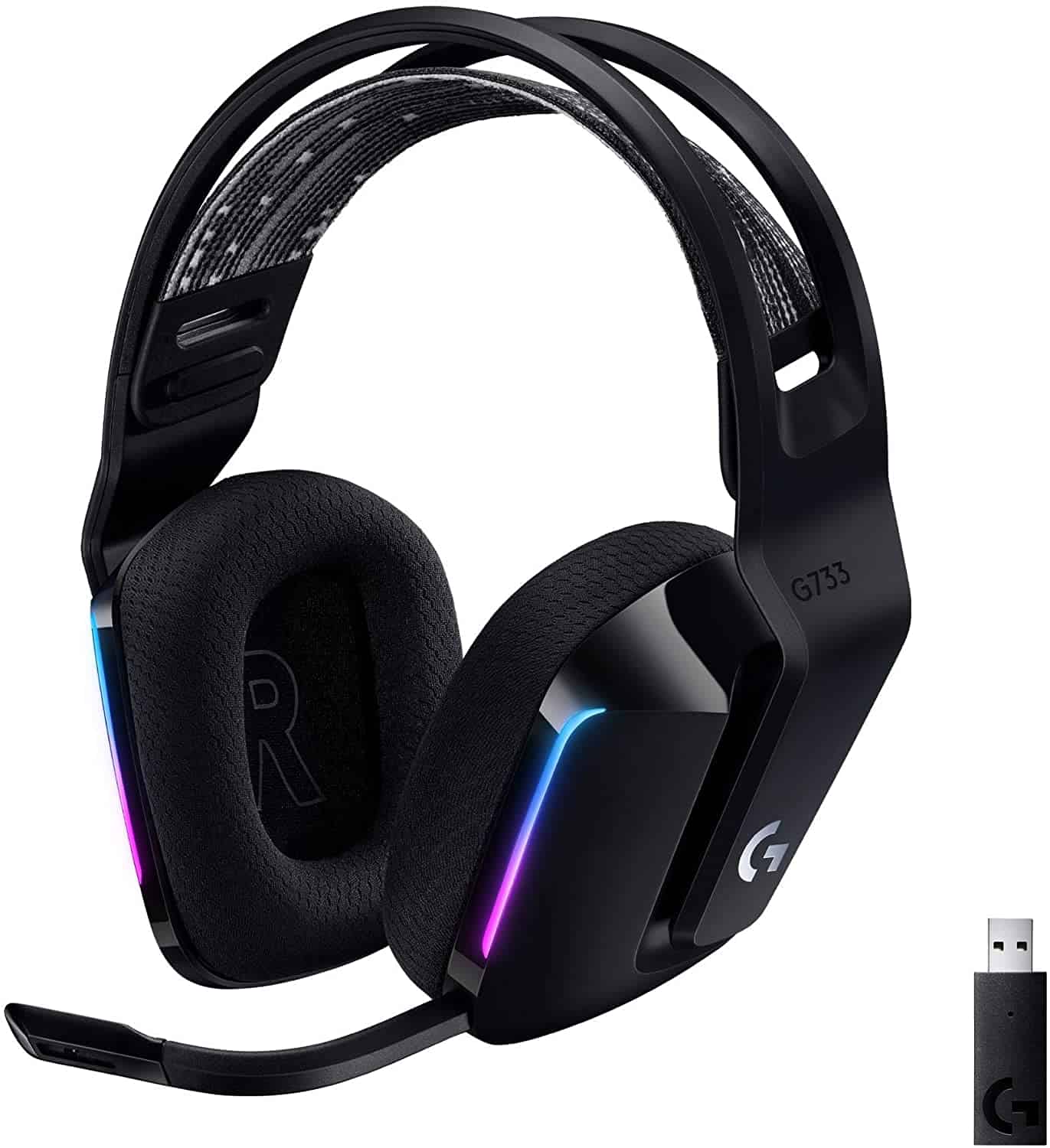 Logitech G733 Lightspeed Wireless RGB Gaming Headset