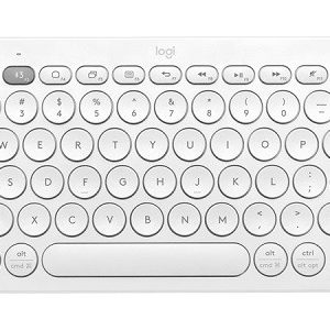 LOGITECH K380 MULTI-DEVICE BLUETOOTH KEYBOARD WHITE