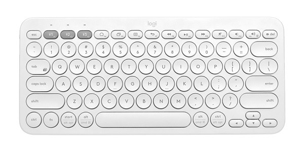 Logitech K380 Multi-Device Bluetooth Keyboard White