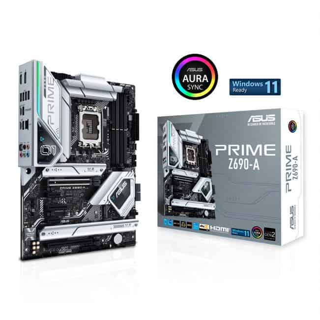 Asus Prime Z690-A Intel 12th Gen LGA1700 DDR5 ATX Motherboard