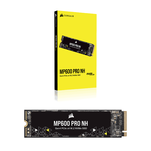 Corsair MP600 Pro NH 1TB PCIe Gen4 M.2 NVMe Internal SSD with up-to 7000 MB/s Read Speed