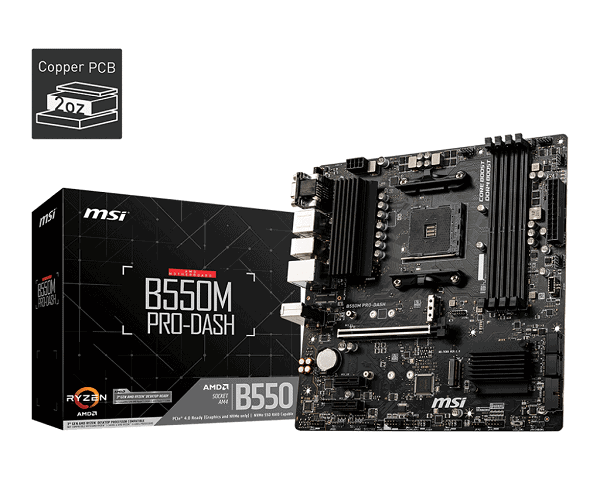 Msi B550M Pro Dash Motherboard