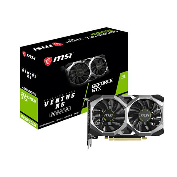 Msi GeForce GTX 1650 Super Ventus XS OC 4GB DDR6 Graphics Card