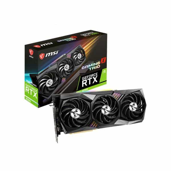 Msi GeForce RTX 3080 Gaming X Trio 10G Graphics Card