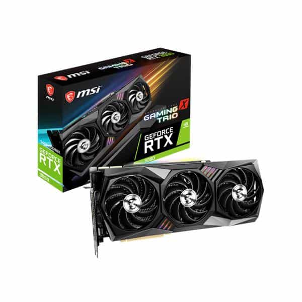 Msi GeForce RTX 3090 Gaming X Trio 24G Graphics Card