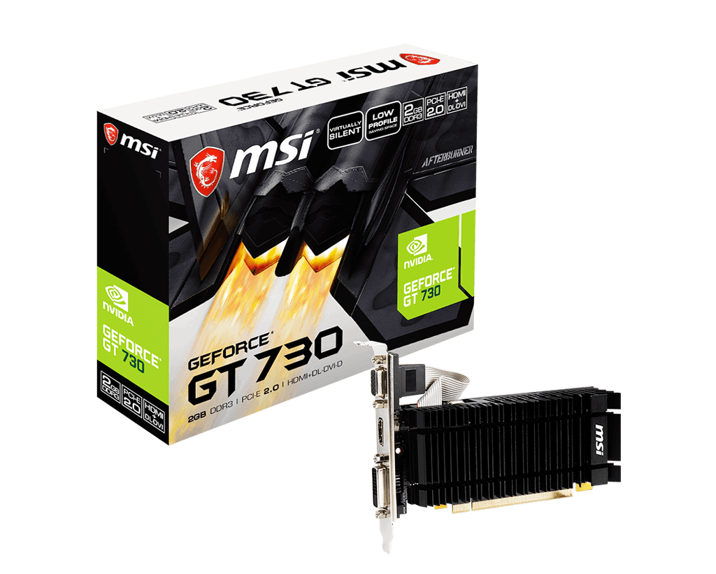 Msi GeForce GT730 2GB-DDR3 Graphics Card