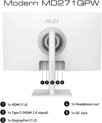 MSI MODERN MD271QPW 1