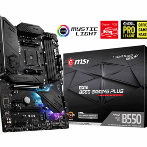 MSI MPG B550 GAMING PLUS MOTHERBOARD