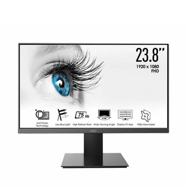 MSI PRO MP241X 24-inch VA Panel 75Hz 105% sRGB Monitor