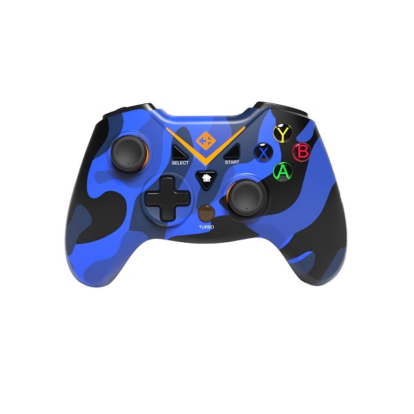 Cosmic Byte C3070W Nebula 2.4G Wireless Gamepad for PC/PS3 with Support for Windows XP/7/8/10 (Camo Blue)