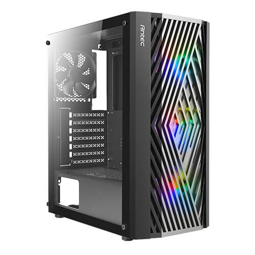 Antec NX291 NX Series Mid Tower Gaming Cabinet With Tempered Glass Side Panel