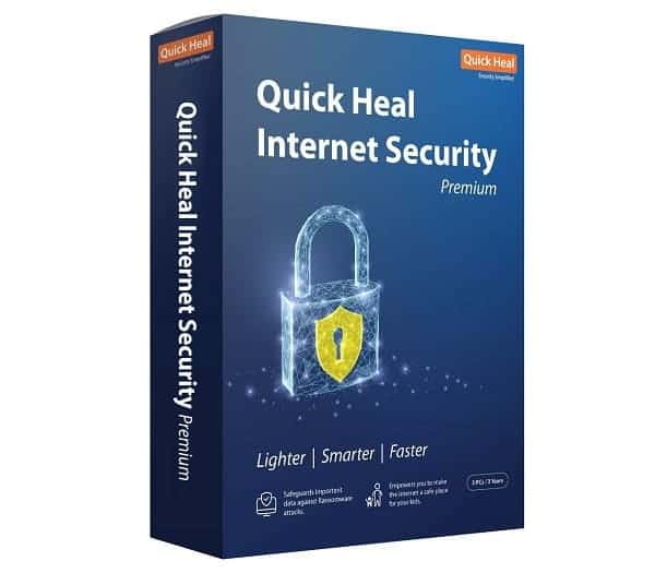 Quick Heal Internet Security 3PC 3-year software.