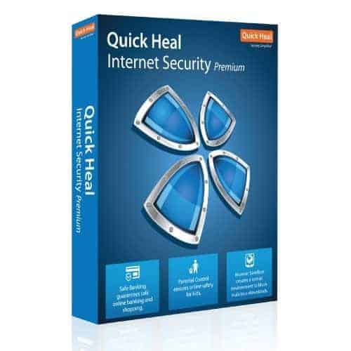 Quick Heal Internet Security 5PC 3-year software.