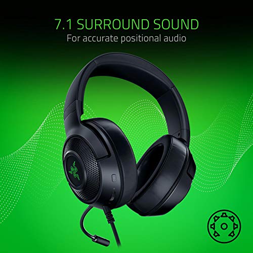 Razer Kraken X Multi-Platform Wired 7.1 Gaming Headset