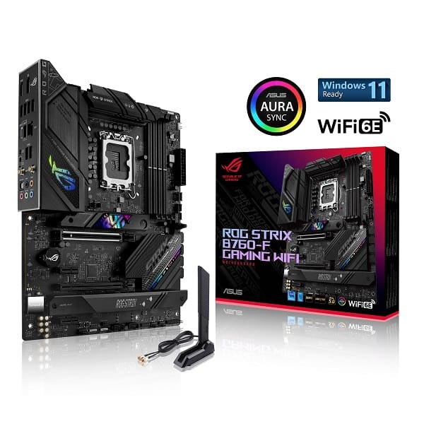 ASUS ROG Strix B760-F Gaming WIFI Ddr5 Intel 13th Gen and 12th Gen LGA1700 ATX motherboard