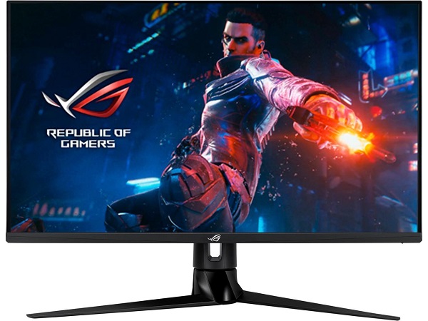 ASUS ROG SWIFT PG32UQ 32-inch 4K UHD (3840 x 2160) 144Hz 1ms IPS gaming monitor with NVIDIA G-SYNC compatible, ELMB, HDMI 2.1, DisplayPort 1.4 and DisplayHDR600 certification