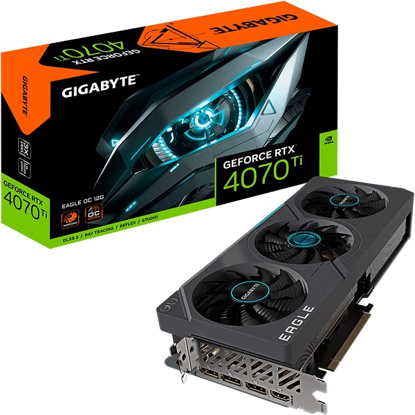 GIGABYTE Geforce RTX 4070TI Eagle OC 12GB GDDR6X Graphics Card