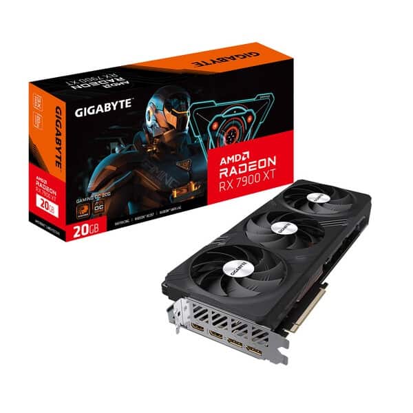 Gigabyte Radeon RX 7900XT Gaming OC 20GB GDDR6 Graphics Card with PCIe Express Gen 4.0