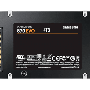 SAMSUNG 870 EVO SATA III 6.35cm (2.5") 4TB SSD