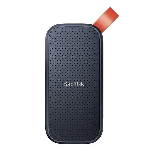 Sandisk E30 2TB Portable SSD with Type-C to Type-A Cable, Up to 520MB/s Speed and Rugged Cover Up to 2 Meter Drop Protection