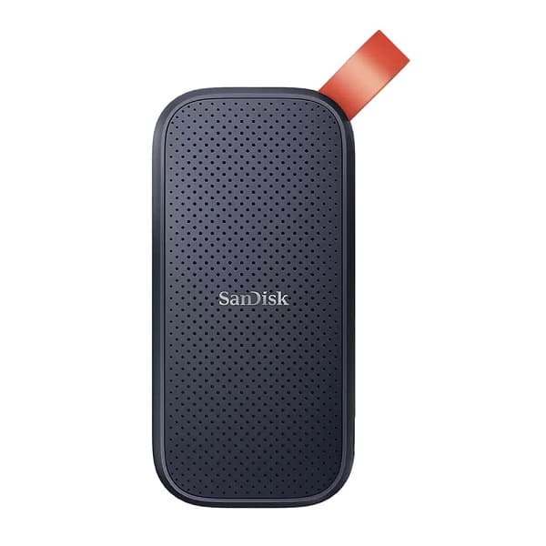 Sandisk E30 1TB Portable SSD with Type-C to Type-A Cable, Up to 520MB/s Speed and Rugged Cover Up to 2 Meter Drop Protection