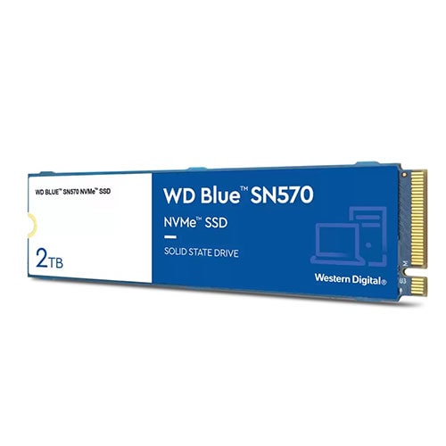 WD Blue SN570 2TB NVMe M.2 Gen3 Internal SSD