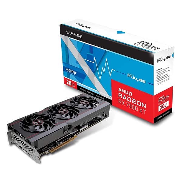 Sapphire Pulse Radeon RX 7900XT 20GB GDDR6 Graphics Card