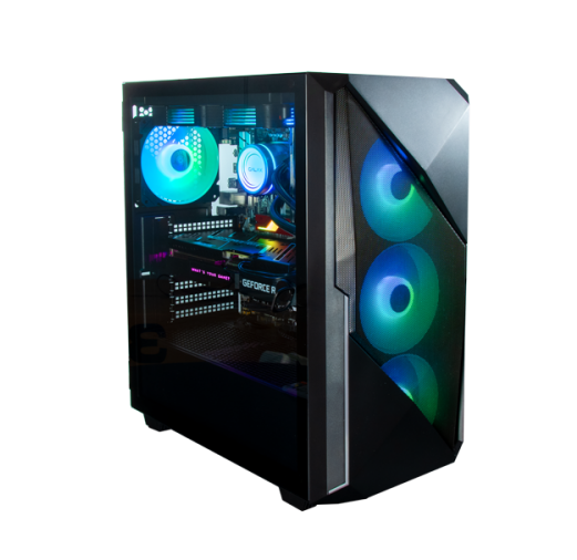 Galax Revolution-01 PC Case (Black) with Transparent Side Panel