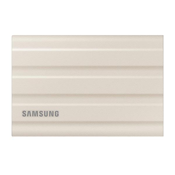 Samsung T7 Shield 2TB Beige Portable SSD with Rugged, IP65 Water and Dust Resistant (Beige)