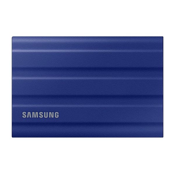 Samsung T7 Shield 2TB Blue Portable SSD with Rugged, IP65 Water and Dust Resistant (Blue)