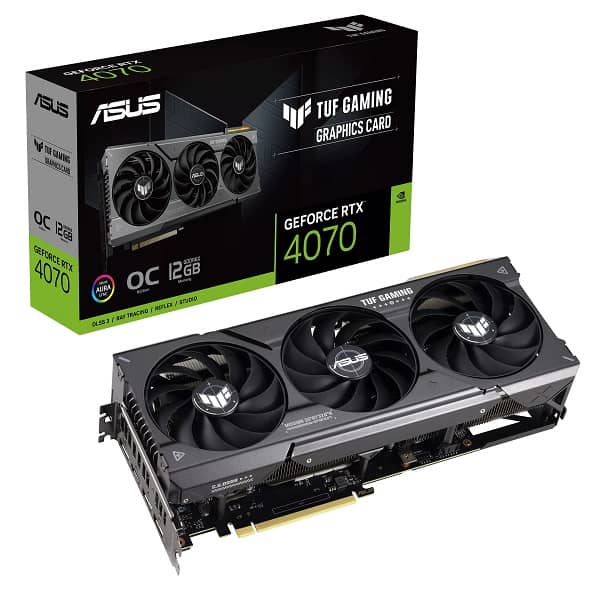 Asus TUF Gaming GeForce RTX 4070 OC Edition 12GB GDDR6X graphics card