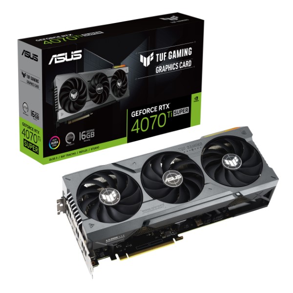 Asus TUF Gaming GeForce RTX 4070Ti Super 16GB GDDDR6X Graphics Card