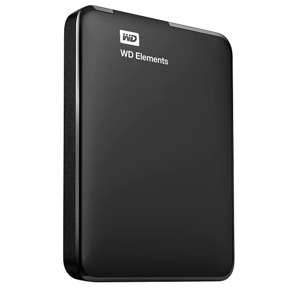 WD Elements 1TB External Hard Disk Drive (Black)