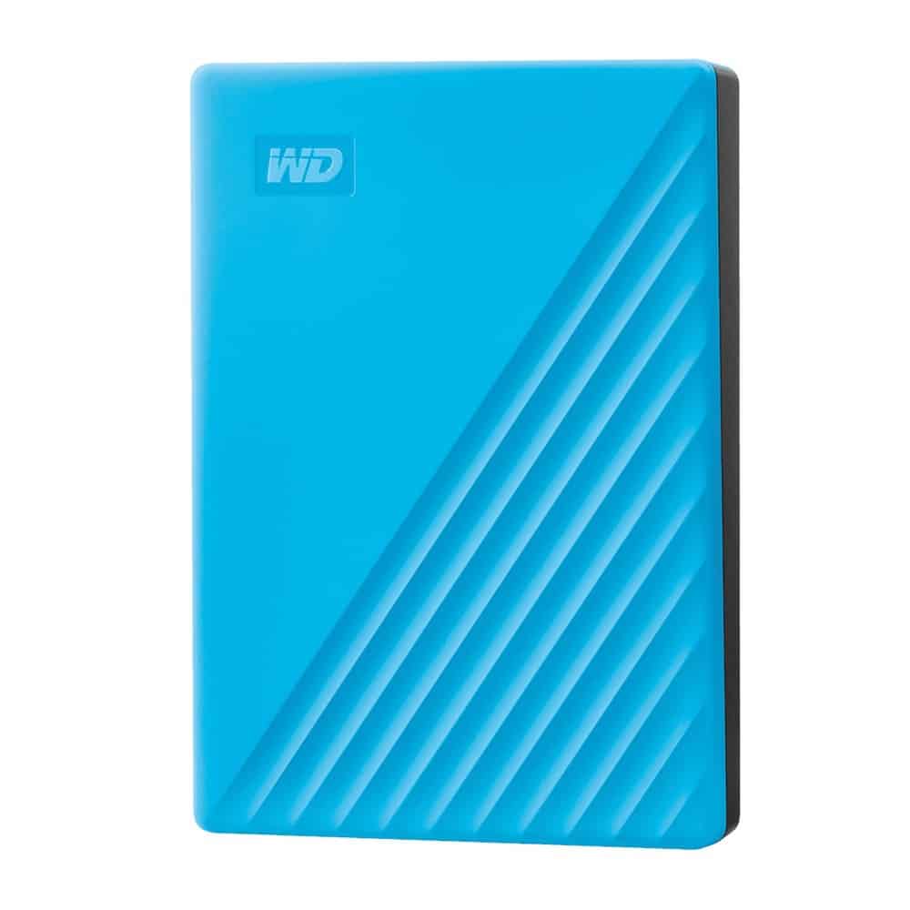 Western Digital My Passport 4TB External Hard Disk Drive (Blue)