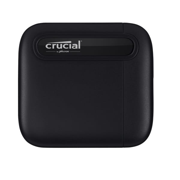 Crucial X6 4TB External Portable SSD with USB 3.2 Gen2