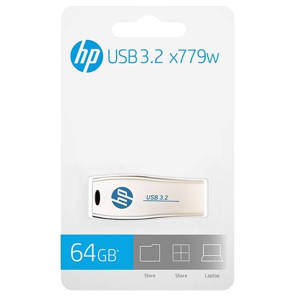 HP X779W 64GB Pen Drive with USB 3.2