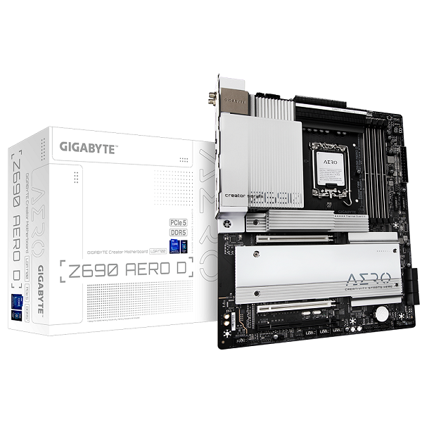 Gigabyte Z690 Aero D DDR5 Intel 12th & 13th Gen LGA1700 E-ATX Motherboard