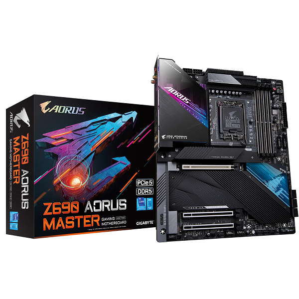 Gigabyte Z690 Aorus Master DDR5 Intel 12th Gen LGA1700 Motherboard