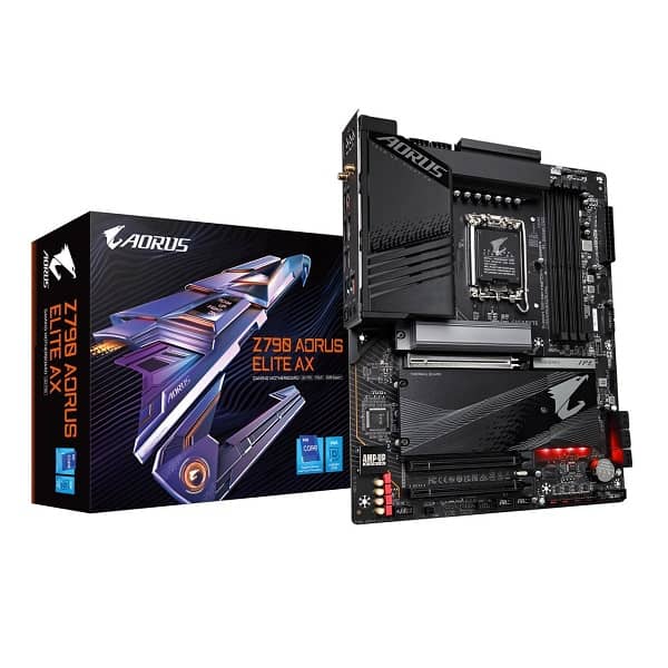 Gigabyte Z790 Aorus Elite AX WiFi DDR5 Intel 13th & 12th Gen LGA 1700 ATX Motherboard