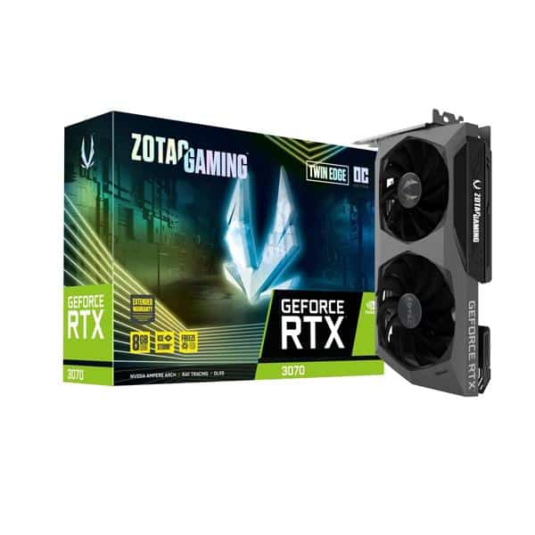 Zotac GeForce RTX 3070 Twin Edge 8GB GDDR6 Graphics Card