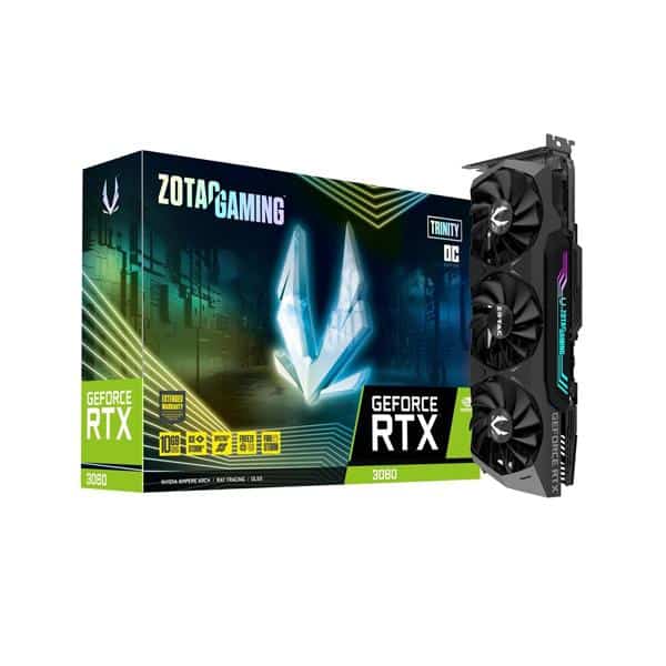 Zotac GeForce RTX 3080 Trinity 10GB GDDR6X Graphics Card