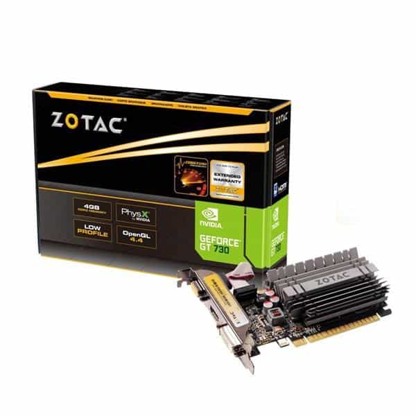 ZOTAC GT730 4GB DDR3 Graphics Card