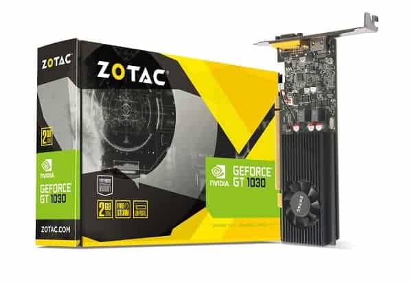 Zotac GT 1030 2GB DDR5 Graphics Card