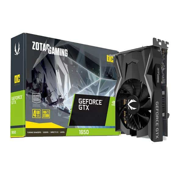 Zotac GeForce GTX 1650 OC 4GB DDR5 Graphics Card