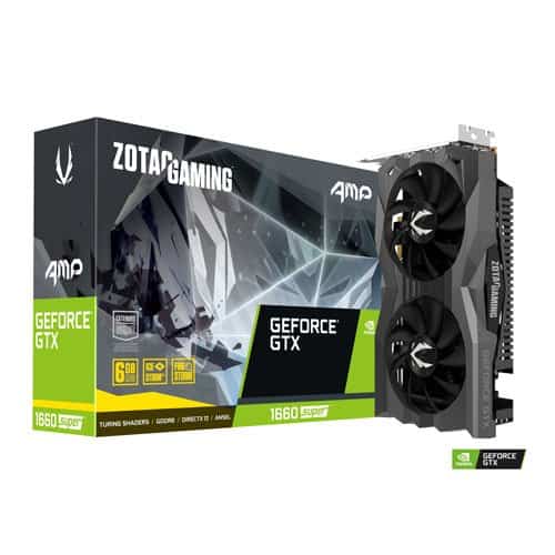 Zotac GeForce GTX 1660 AMP 6GB DDR5 Graphics Card