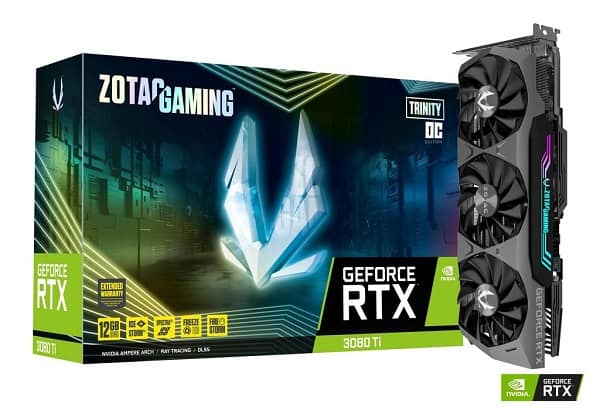 Zotac GeForce RTX 3080Ti Trinity OC 12GB GDDR6X Graphics Card